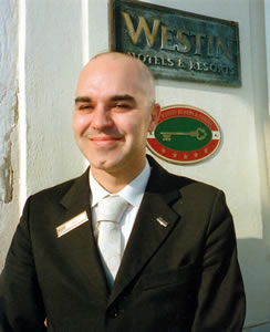 Luca Casarin, Shift Leader at Hotel Westin Europa & Regina, Venice, Italy | Bown's Best