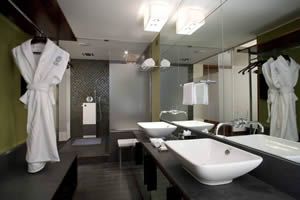 Bathroom of Exclusive room, Hotel Imperiale, Taormina, Sicily, Italy | Bown's Best