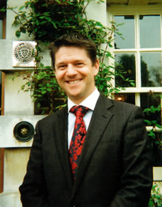 David Connell, General Manager, Lainston House Hotel, Winchester, Hampshire, United Kingdom