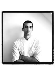 Gabriel Grapin, Chef, Restaurant La Cuisine. Hotel Le Royal Monceau Raffles, Paris, France