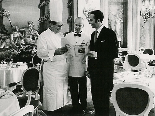 Simon Girling with the Chef, The Centenary of The Ritz, London, UK