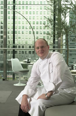 Chef Tim Tolley, Plateau Restaurant, London, UK