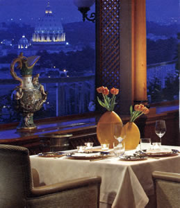 Bown's Best - Restaurant La Pergola, Rome, Italy