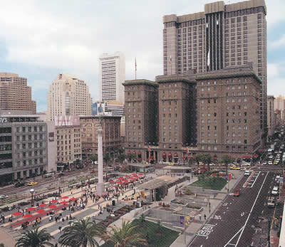 Westin St Francis Hotel & Restaurant Michael Mina, San Francisco, California, USA